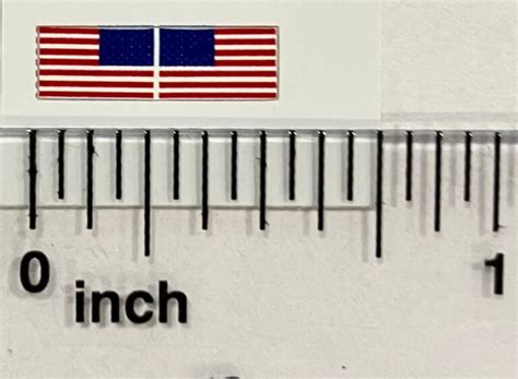 American Flag Decal Small - DMTDC7010 - Midwest Decals & Farm Toys