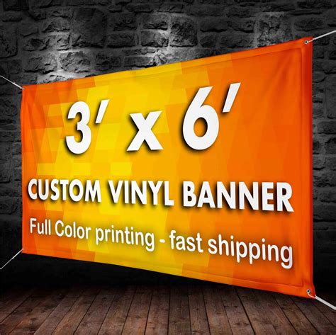 Custom Vinyl Banner Vinyl Banner Printing Full Color Vinyl | Etsy