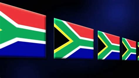 South Africa Flag Animated Background 3d... | Stock Video | Pond5