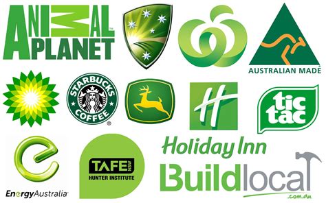 Colour Psychology in Brand Identity & Logo Design - Green | Green logo design, Logo color, Green ...
