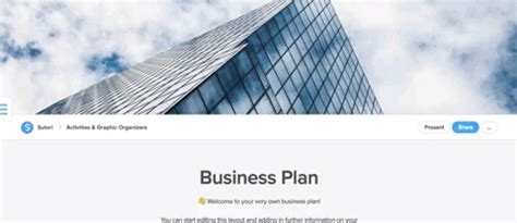 Business Plan Template