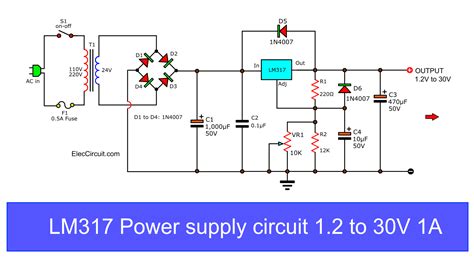 Farnell Power Supply Circuit Diagram