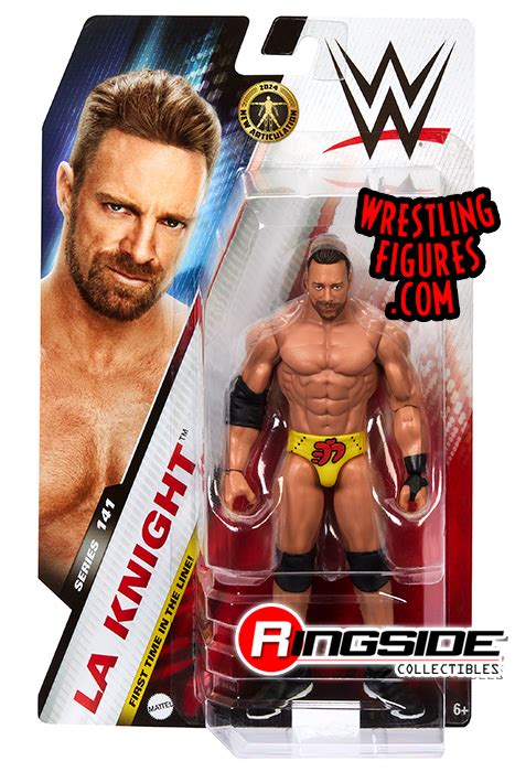 (Chase Variant - Yellow) LA Knight WWE Series 141 Toy Wrestling Action Figure by Mattel!