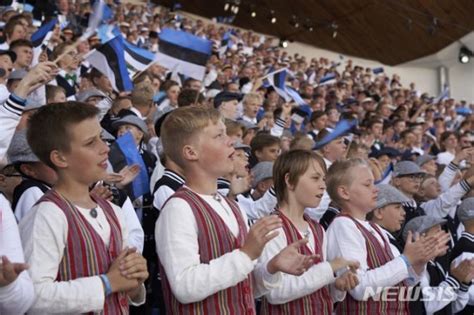 에스토니아 합창축제 150주년..1천 합창단등 9만명 공연 - 파이낸셜뉴스