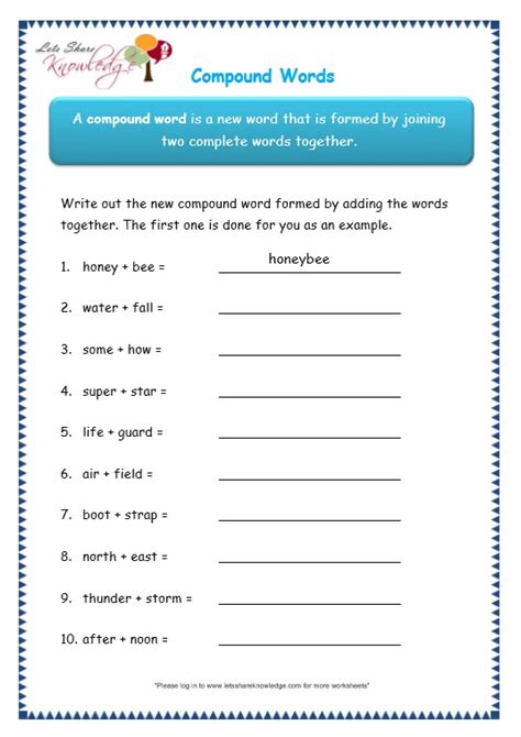 English Grammar Worksheet For Class 3 - Free 3rd Grade Grammar Worksheets Education Com : For ...