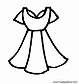 A Girl With Beautiful Dress Coloring Page  Free Printable Pages sketch template