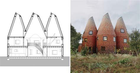 Architectural Drawings: Conical Architecture and Architectural Cones in Section - Architizer Journal