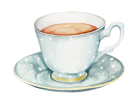 Pin on Grafiche | Watercolor teacup, Cup art, Watercolor food