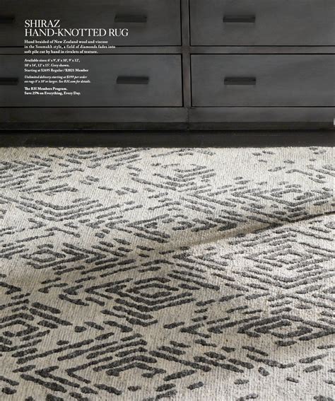 RH Source Books RH Rugs 171 | Rugs, Rh rugs, Printed rugs