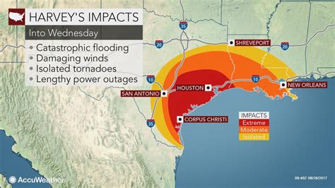 Texas Hurricane Harvey Flood Map