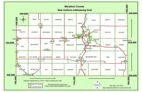 County Addressing | Marathon County, WI