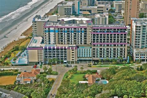 an aerial view of the beachfront and hotels in ocean city, nca's newest resort