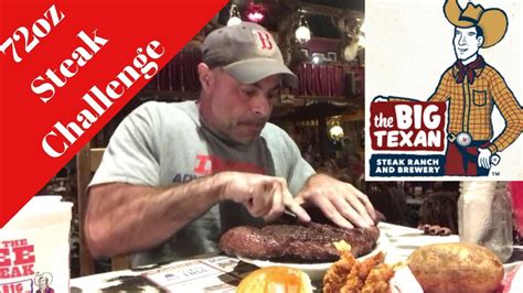 The Big Texan | 72oz Steak Challenge | Famous Challenge in America ...