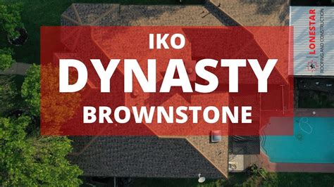 IKO Dynasty Brownstone - YouTube