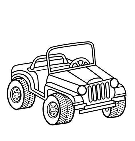 30+ printable jeep coloring pages - SteveNishan