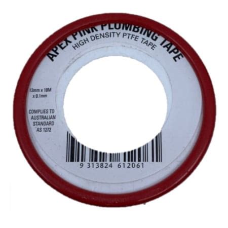 Pink PTFE Plumbing Tape * Valve Warehouse Australia