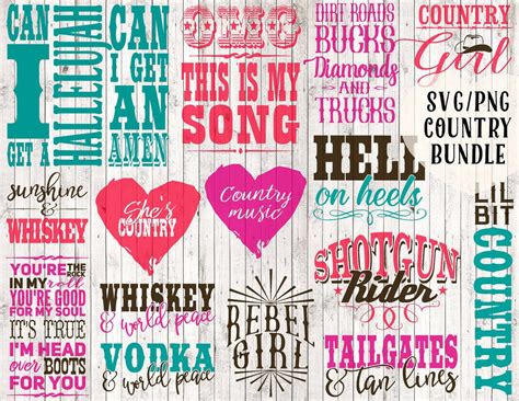 Redneck Svg Country Svg Country Song Svg Song Lyric Svg - Etsy