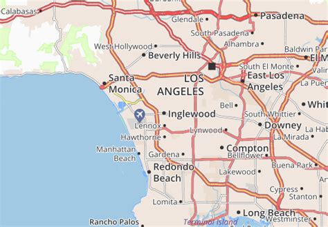 MICHELIN Inglewood map - ViaMichelin