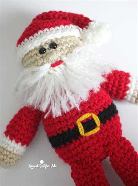 Crochet Santa Claus - Repeat Crafter Me