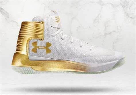 Under Armour Curry 3Zer0 White Gold - Sneaker Bar Detroit