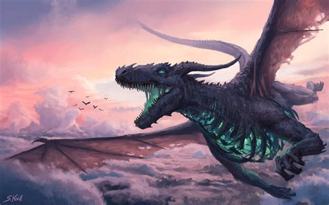 3840x2400 Dragon Art 4K ,HD 4k Wallpapers,Images,Backgrounds,Photos and Pictures