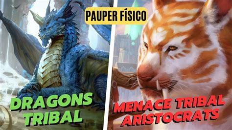 🔥 Menace Aristocrats Vs 🐲 Dragon Tribal | Gameplay MTG Pauper Físico - YouTube