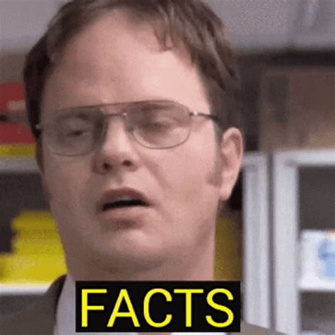 Facts Dwight Facts GIF - Facts Dwight Facts The Office - Discover & Share GIFs