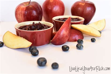 Baby Apple Blueberry Puree Recipe