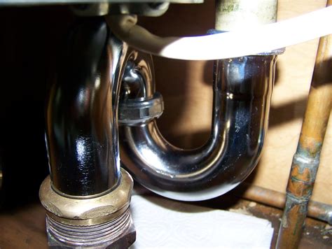 Plumbing, FTW | The new sink trap we installed yesterday/tod… | Flickr