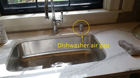 Dishwasher air gaps | American Society of Home Inspectors, ASHI