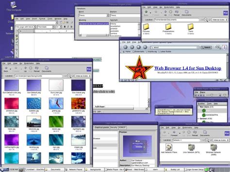 Sun Java Desktop — Скриншоты — Галерея