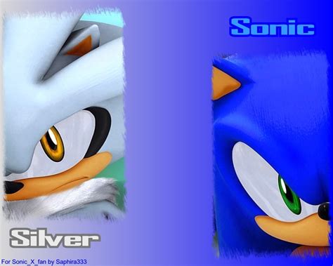 Sonic and Silver - Sonic the Hedgehog Fan Art (1586962) - Fanpop