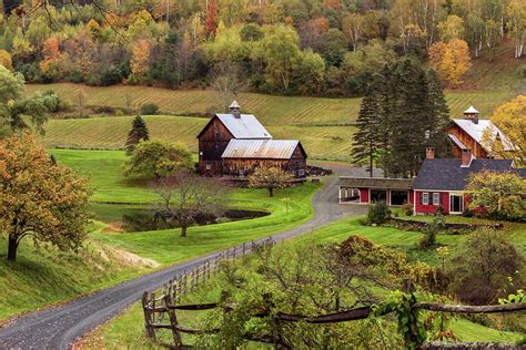 Sleepy Hollow Farm Woodstock Vermont Fall 2018 Photograph by Terry ...