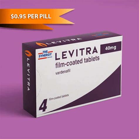 Levitra 40mg - Tablets that make your sexual life exciting