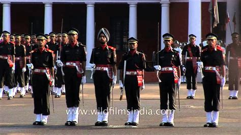 Cadet Line up: At the Indian Military Academy passing out parade - YouTube