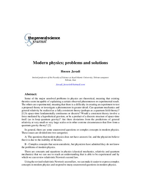 (PDF) Modern physics; problems and solutions