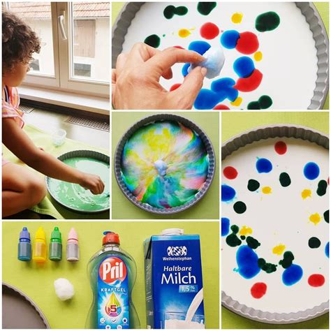 Milk, Food Coloring, and Dish Soap Experiment - Lil Tigers Lil Tigers | Recipe | Science ...