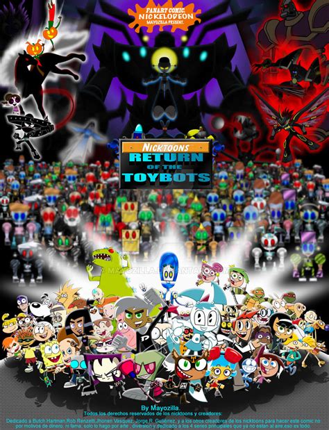 Nicktoons comic poster 9 redit by mayozilla on DeviantArt