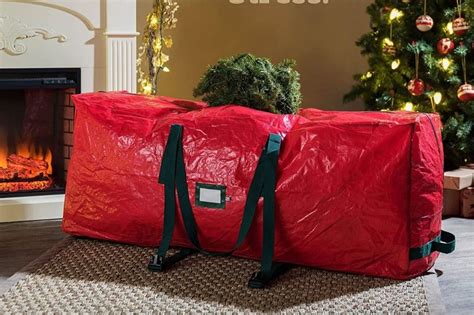 $25 Christmas Tree Storage Bag With Wheels Is a Game-Changer