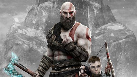 Kratos And Atreus God Of War 4 4k 2018, HD Games, 4k Wallpapers, Images, Backgrounds, Photos and ...
