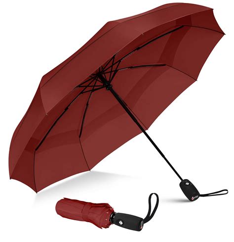 Repel Umbrella Windproof Travel Umbrella - Compact, Light, Automatic, Strong and Portable - Wind ...