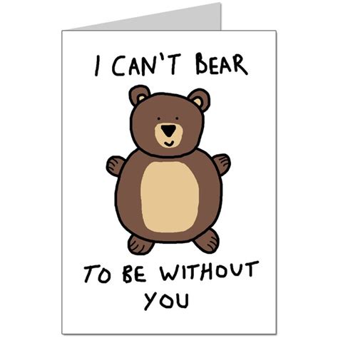 Can't Bear It | Greeting Cards | Carddle