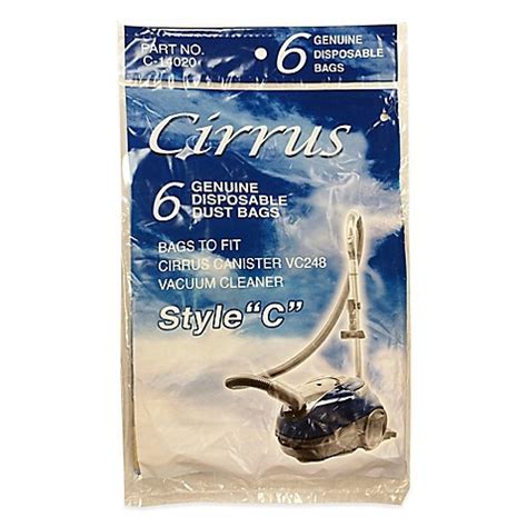 Cirrus VC248 Vacuum Paper Bag (6-Pack) - BedBathandBeyond.com
