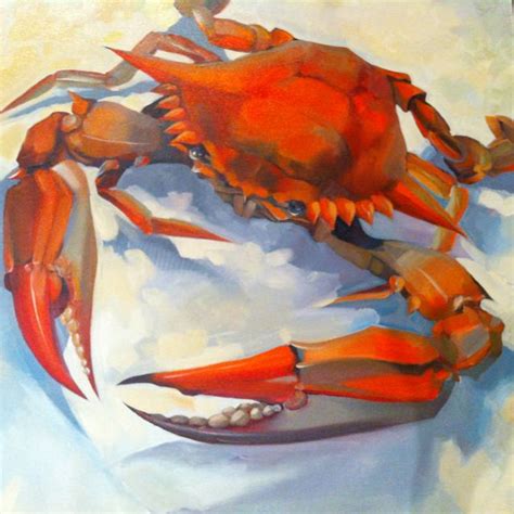 Pin by Lagniappe Shoppe on My Style | Crab art, Louisiana art, Crab painting