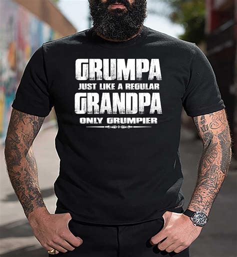 Funny Grandpa Shirt Grumpa Funny Grandpa Shirts Grandpa - Etsy