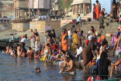 The Holy Bath in Varanasi editorial photo. Image of sadhu - 41184841