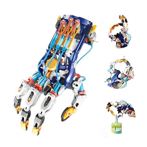 Buy Hydraulic Robotic Arm Kit Learn Hydro Mechanics and Robotics, STEM Education Toys, Hydraulic ...