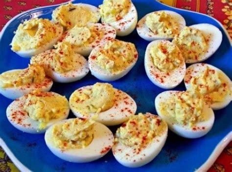 Easy Deviled Eggs | Just A Pinch Recipes