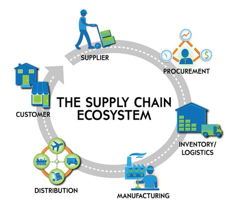 Supply chain ecosystem infographic | TZA