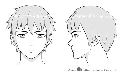 Anime Male Nose Drawing Reference